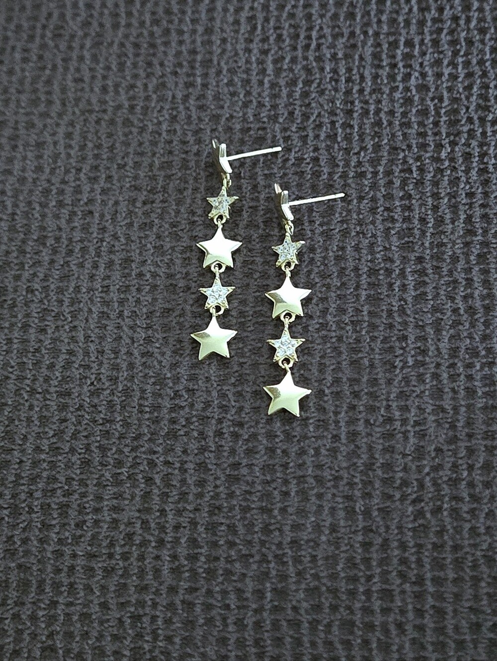 Argento Vivo Cascading⛲ Stars⭐ Earrings - Picture 6 of 15